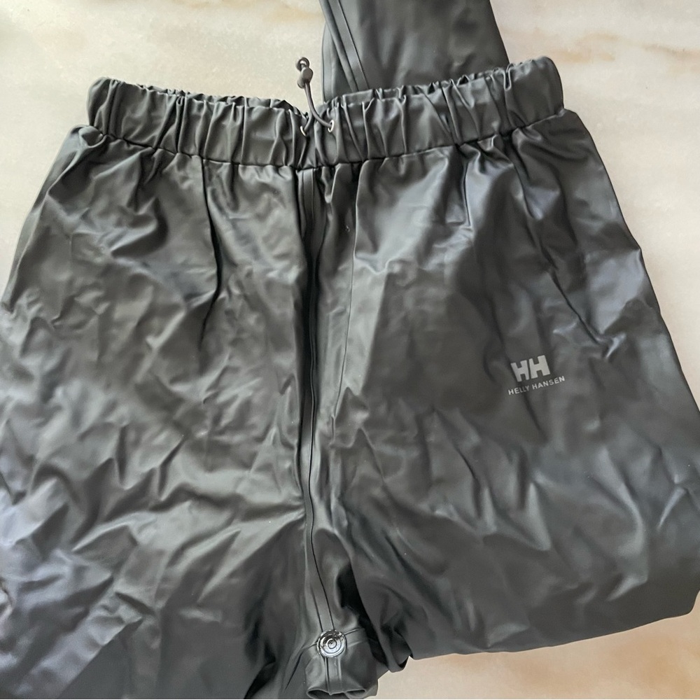 Helly Hansen Men's Black Rain Pants size XS - Picture 3 of 5